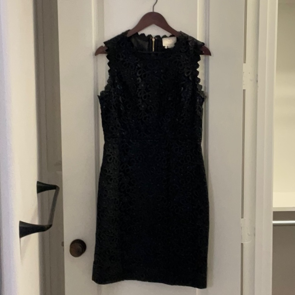 Black Kate Spade Cocktail Dress